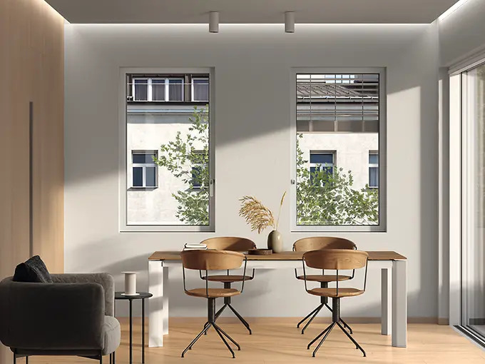 Finestre Schüco AWS 75 PD.SI