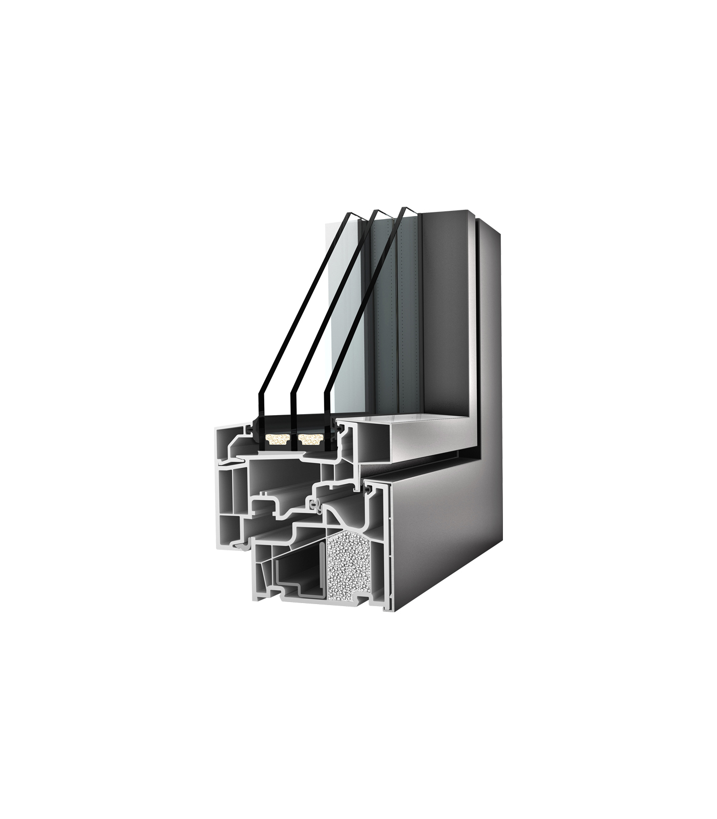 KF-410 pvc-alluminio